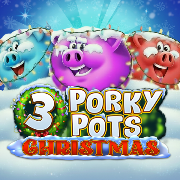3 Porky Pots Christmas
